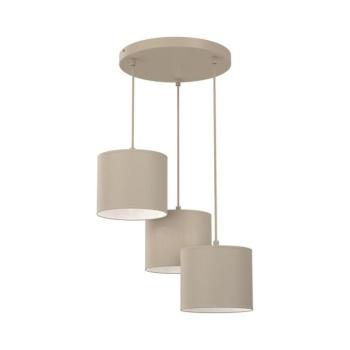 Kábeles csillár ARDEN 3xE27/15W/230V, átm. 30 cm, bézs 4231 kép