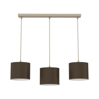 Kábeles csillár ARDEN 3xE27/15W/230V bézs/barna 4661 kép