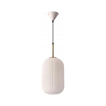 Kábeles csillár CRESTO 1xE27/40W/230V fehér/arany 31-35455 kép