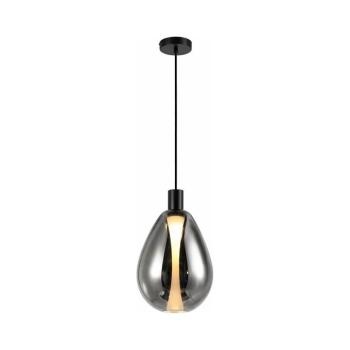 Kábeles csillár DENSO 1xG9/5W/230V átm. 20 cm fekete króm 31-51363