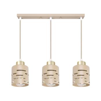 Kábeles csillár ELEN 3xE27/35W/230V bézs/arany ELEN PENDANT LIGHT 50CM BEIGE kép