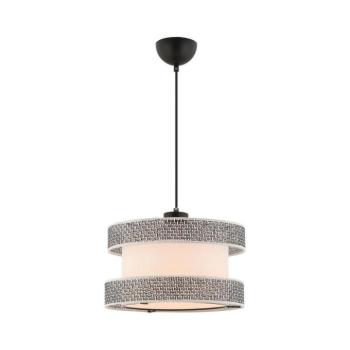 Kábeles csillár HALO 1xE27/60W/230V krémszínű/szürke 390FLH2458 kép