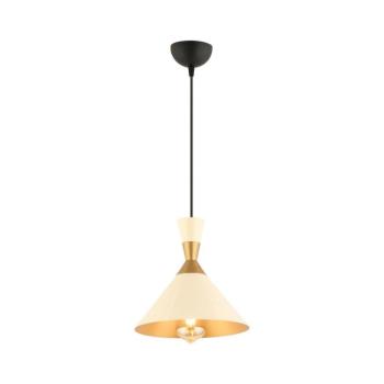 Kábeles csillár MONZA 1xE27/40W/230V Ø 25 cm krémszínű/aranyszínű 518LMS1105 kép