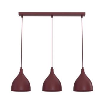 Kábeles csillár NOAK CLASSIC 3xE27/15W/230V bordó 6240 kép