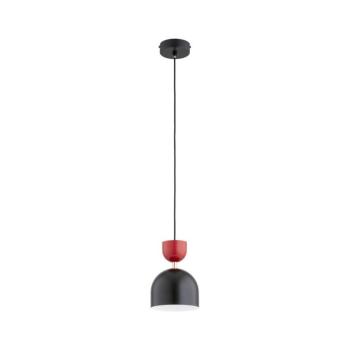Kábeles függeszték ENTORI 1xE27/15W/230V fekete/piros 61604 kép
