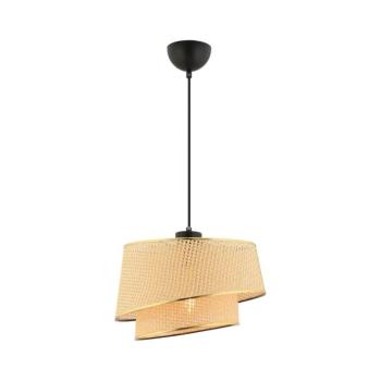 Kábeles függőlámpa BARETTE 1xE27/60W/230V barna/arany 390FLH2487 kép