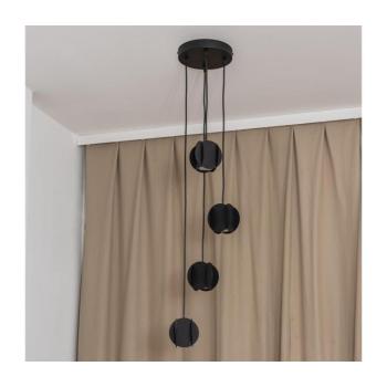 Kábeles függőlámpa GAMBIT 4xGU10/10W/230V fekete W-KD 1844/4 BK-B kép
