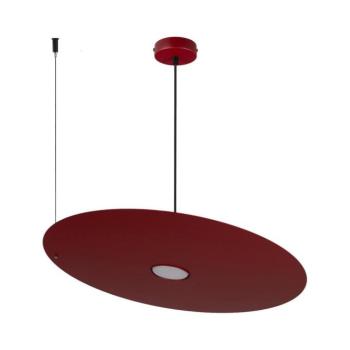 Kábeles függőlámpa PIATTO 1xGX53/15W/230V, Ø 55 cm, bordó MLP2919 kép