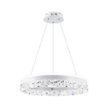 Kábeles LED csillár FROZI LED/32W/230V átm. 50 cm fehér 31-35547 kép