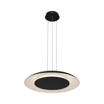 Kábeles LED csillár PIATTINO LED/30W/230V 2700/3200/4000K átm. 40 cm fekete ML1814 kép