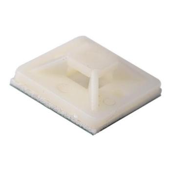 Kábelkötegelő talp fehér 20X20, Eurolamp, 926300 kép