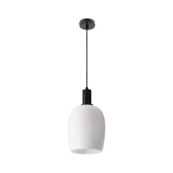 Kábelre függesztett csillár WOLKEN 1xE27/40W/230V fehér/fekete 31-35530 kép