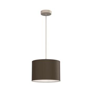 Kábelre szerelt csillár ARDEN 1xE27/15W/230V, átm. 25 cm, bézs/barna 4659 kép