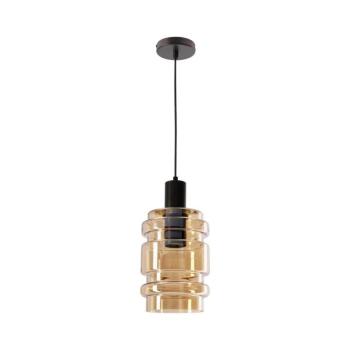 Kábelre szerelt RADON függőlámpa 1xE27/40W/230V füstös bézs 31-45287 kép