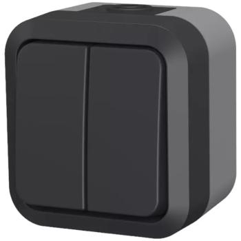 Kapcsoló gyertyatartó AQUA PRO IP55 grey 60323 kép