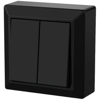 Kapcsoló gyertyatartó N/T GAO black 20464 kép