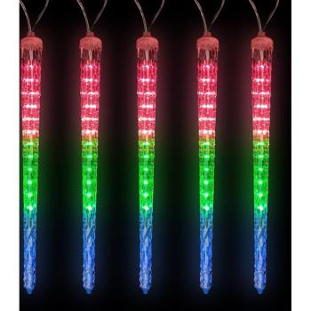 Karácsonyi fényfüzér NATALE-22 METEOR 128LED MC 3.5mX30cm 7V IP44 átlátszó 5620810 VITO kép