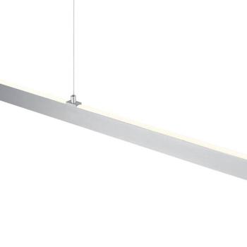 Karo LED függő lámpa, alumínium, hossza 130 cm, fém, CCT kép