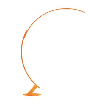 kdln LED álló világítás Kyudo, narancssárga, magasság 212 cm kép