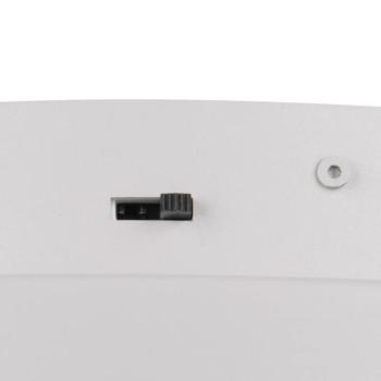 Keaton LED mennyezeti lámpa, világosszürke, Ø 40 cm, fém, CCT