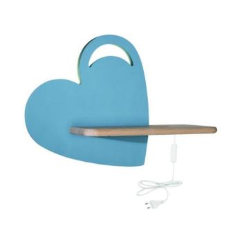 Kék gyerek lámpa Heart – Candellux Lighting kép