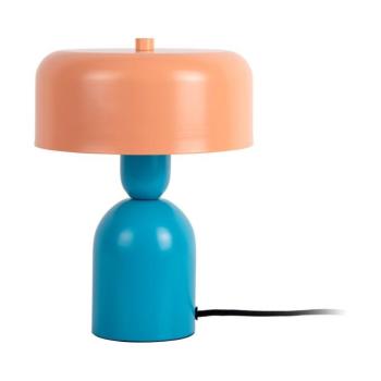 Kék-narancssárga asztali lámpa (magasság 24 cm) Double Funky – Leitmotiv kép
