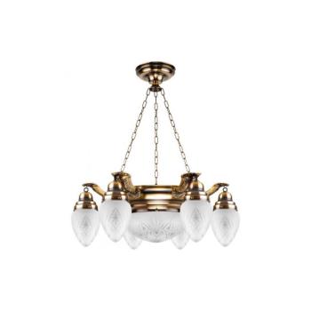 KEMAR AZERO AW50/P csillár 6xE27/60W+1xE27/100W AW50/P kép