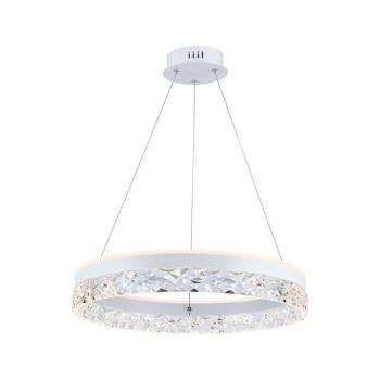 Kerek csillár, 25w, 3000K, meleg fehér, 3000lm, 120°, fehér, CRI>80, V-TAC, 23099 kép