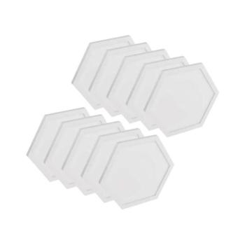 GoSmart LED-es lámpatest Hexagon, indító készlet, 10 rész, 19 W, RGBIC dimmelhető, WiFi, IP20, EMOS, ZIW22AR kép