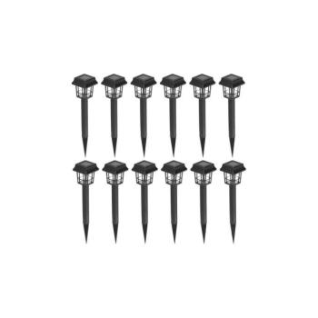 Napelemes LED FUSION leszúrható kerti lámpa 6500K IP44 12 db-os LED2B csomag, hideg fehér, CRI≥70, KOBI-002237 kép