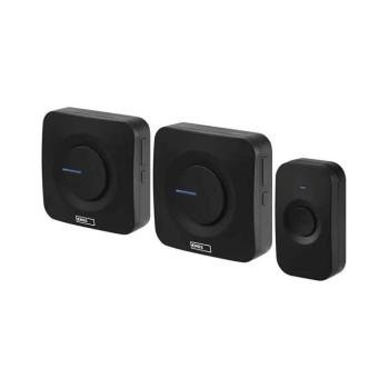 KÉSZLET 2x Vezeték nélküli, elemes csengő 3xAAA + 1xA23 IP56 P5730 kép
