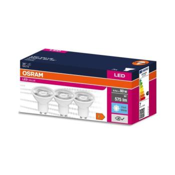 KÉSZLET 3x LED Izzó PAR16 GU10/6,9W/230V 4000K - Osram 4058075497658