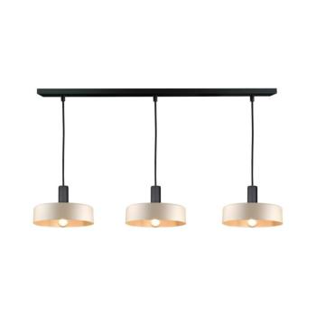 Keter Lighting Csillár zsinóron LATTE 3xE27/60W/230V bézs/fekete 2979 kép