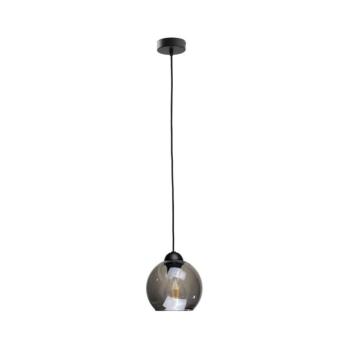 Keter Lighting Csillár zsinóron UNO 1xE27/60W/230V fekete/füstös 1317/22 kép