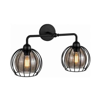 Keter Lighting Fali lámpa SOLO BLACK 2xE27/60W/230V 1478