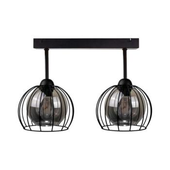 Keter Lighting Felületre szerelhető csillár SOLO BLACK 2xE27/60W/230V 1481 kép