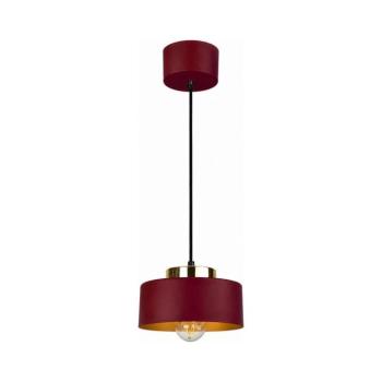 Keter Lighting Kábeles csillár IGNIA 1xE27/60W/230V bordó/arany 3736 kép