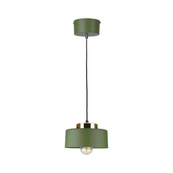 Keter Lighting Kábeles függőlámpa IGNIA 1xE27/60W/230V zöld/arany 3386 kép