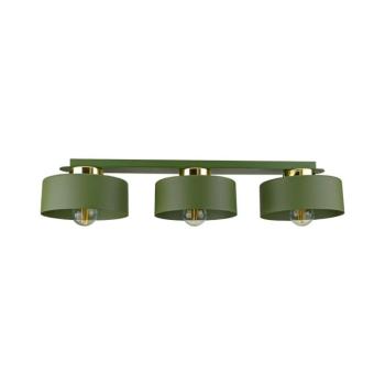 Keter Lighting Mennyezeti lámpatest IGNIA 3xE27/60W/230V zöld/arany 3385 kép