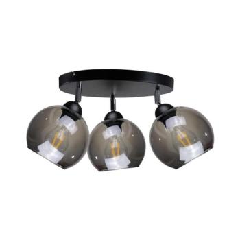 Keter Lighting Spotlámpa UNO 3xE27/60W/230V fekete 1221/22 kép