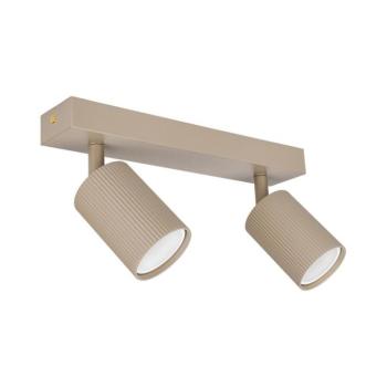 Kétfejes spotlámpa 2xGU10/35W/230V bézs SPOTLIGHT LUCERNO 2 GU10 BE kép