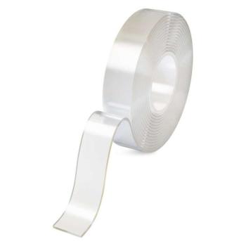 Kétoldalas NANO szalag 30 mm, 3 m, átlátszó, EMOS, F6300 kép