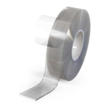 Kétoldalas NANOGRID szalag 19 mm, 3 m, átlátszó, EMOS, F6301 kép