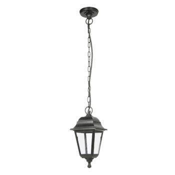 KEVIN LANTERN HANGING 1XE27 BLACK IP44 kép