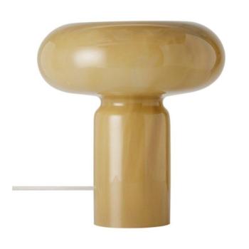 Khaki üveg asztali lámpa (magasság 28 cm) Aurora – Ellos Home kép