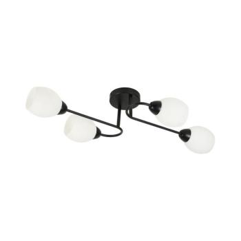 KING felületre szerelhető csillár 4xE27/15W/230V fekete ML2755 kép