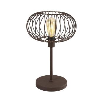 KL108018 - Asztali lámpa WIRE 1xE27/15W/230V barna KL108018