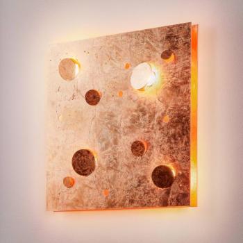 Knikerboker Buchi fali lámpa 60x60 cm levélréz kép