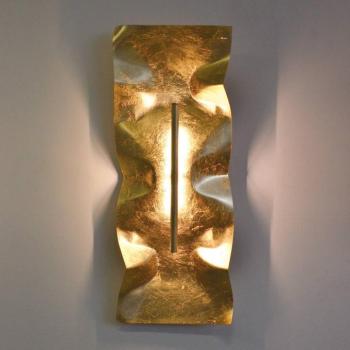 Knikerboker Crash Tube fal, 60x25 cm, levélarany kép