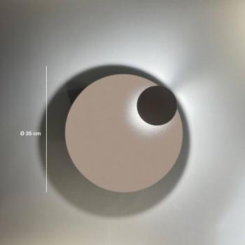 Knikerboker LED fali lámpa Pois, sahara, Ø 25 cm, dimmelhető kép